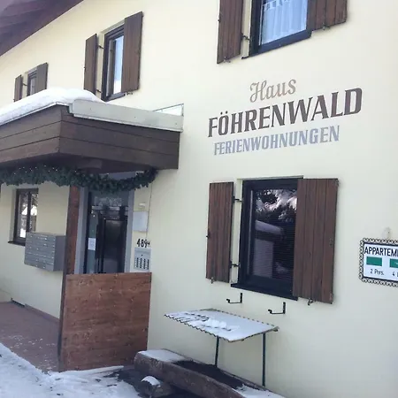 Appartement Haus Fohrenwald Seefeld in Tirol